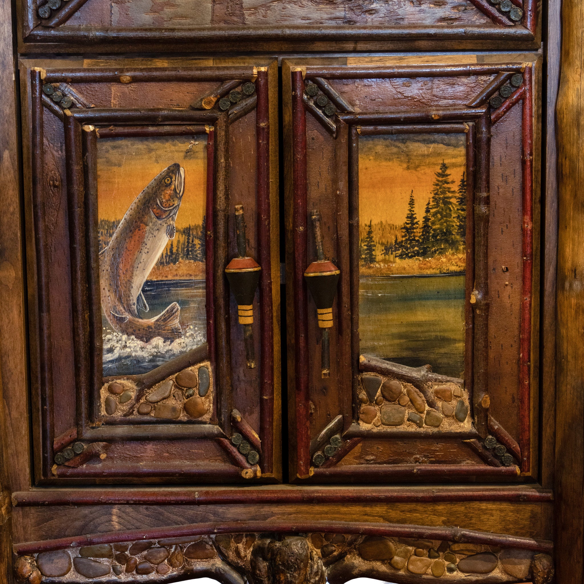 Cisco's Adirondack Birch Bark Cabinet