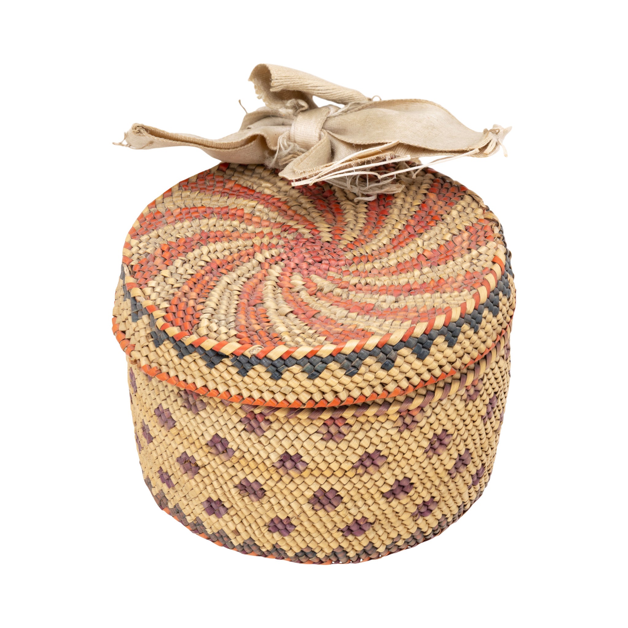 Makah Lidded Basket