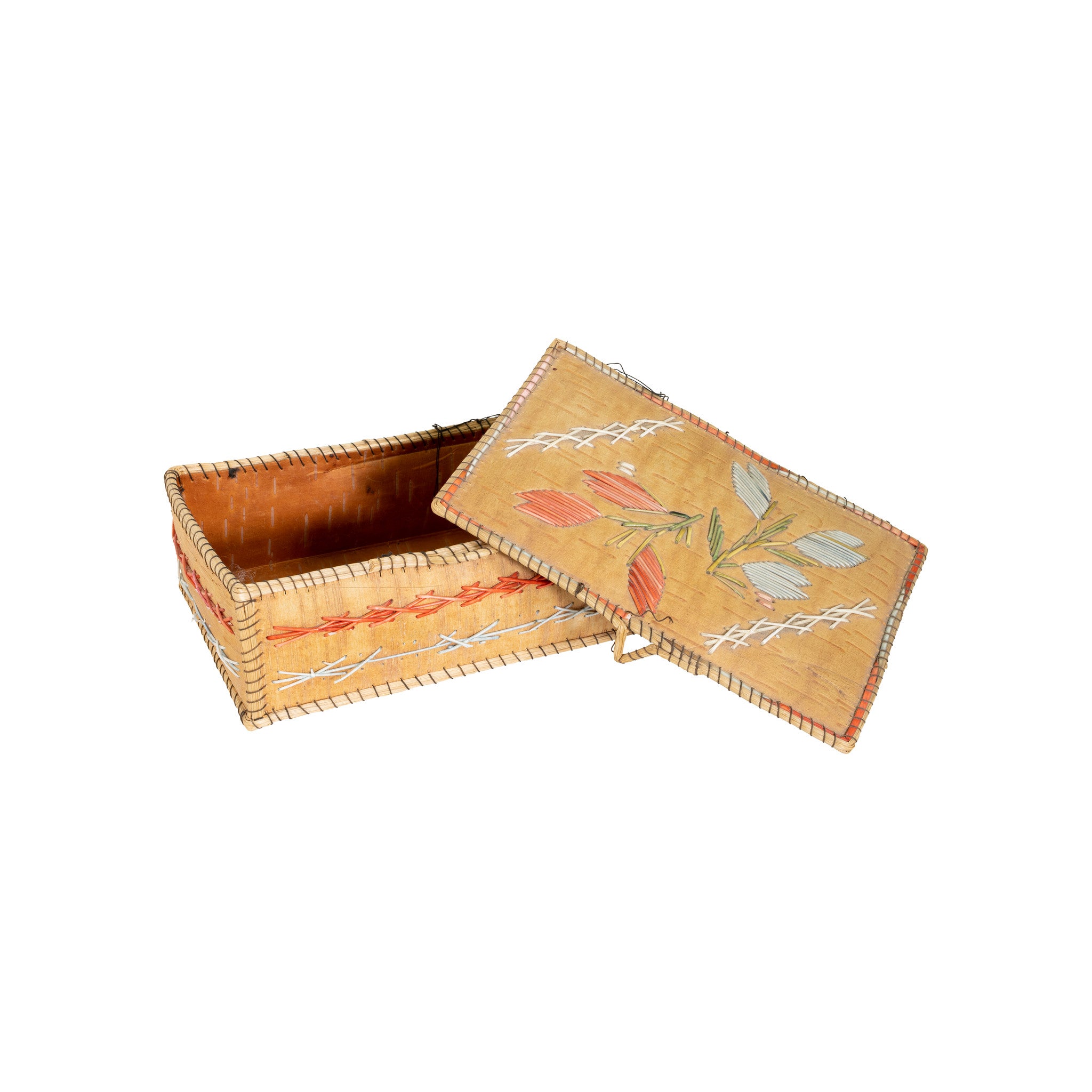 Quilled Birch Bark Box