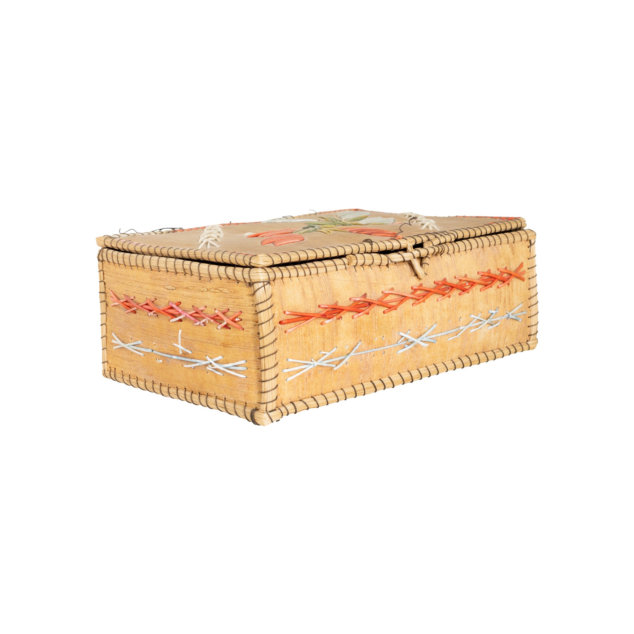 Quilled Birch Bark Box