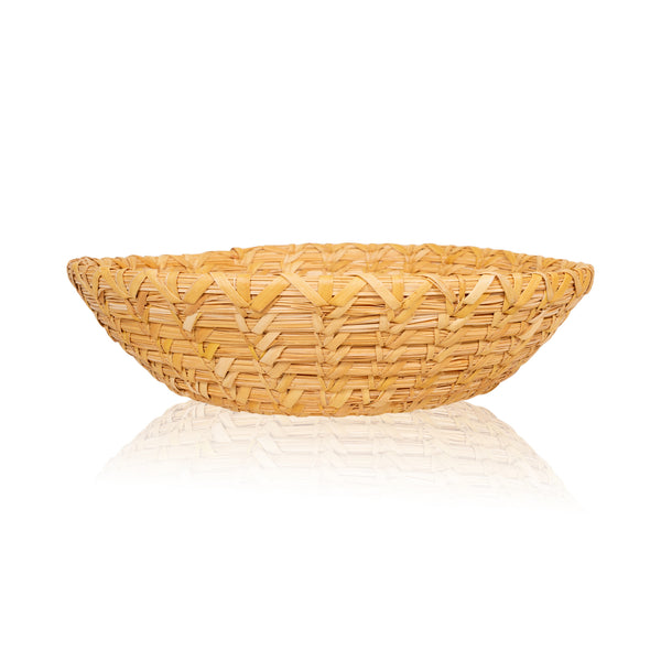 Papago Basketry Bowl, Native, Basketry, Vertical