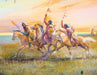 The Denizens of the Plains by Jim Carkhuff, Fine Art, Painting, Native American