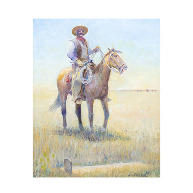 "Adios Amigo" by Jim Carkhuff, Fine Art, Painting, Western