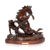 "Hard Way to Get Off" Bronze by Robert Scriver, Fine Art, Bronze, Limited