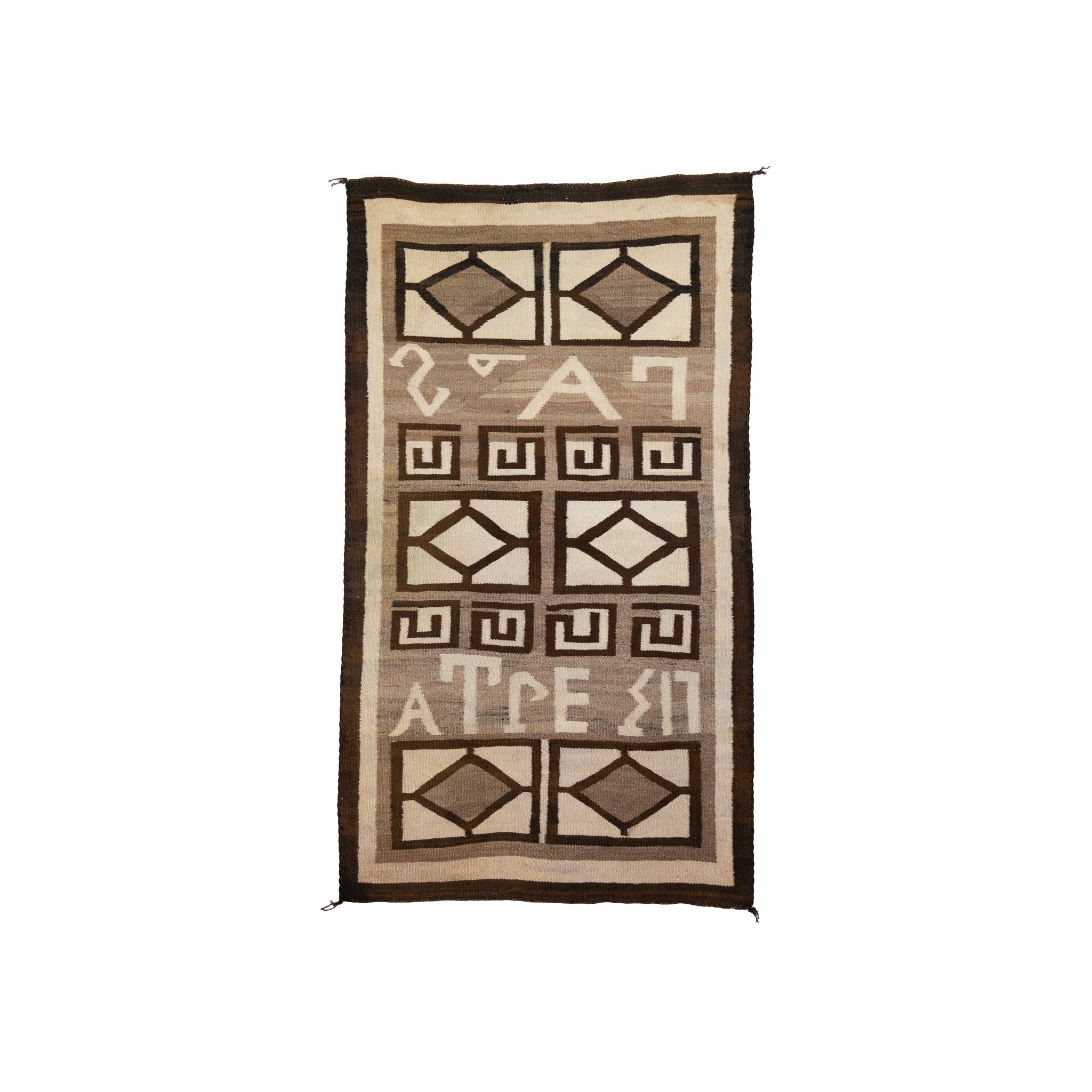 Navajo Pictorial Crystal, Native, Weaving, Wall Hanging