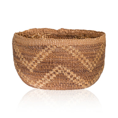 Modoc/Klamath Basketry Bowl, Native, Basketry, Vertical