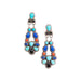 Multi Stone Earrings, Jewelry, Earrings, Native