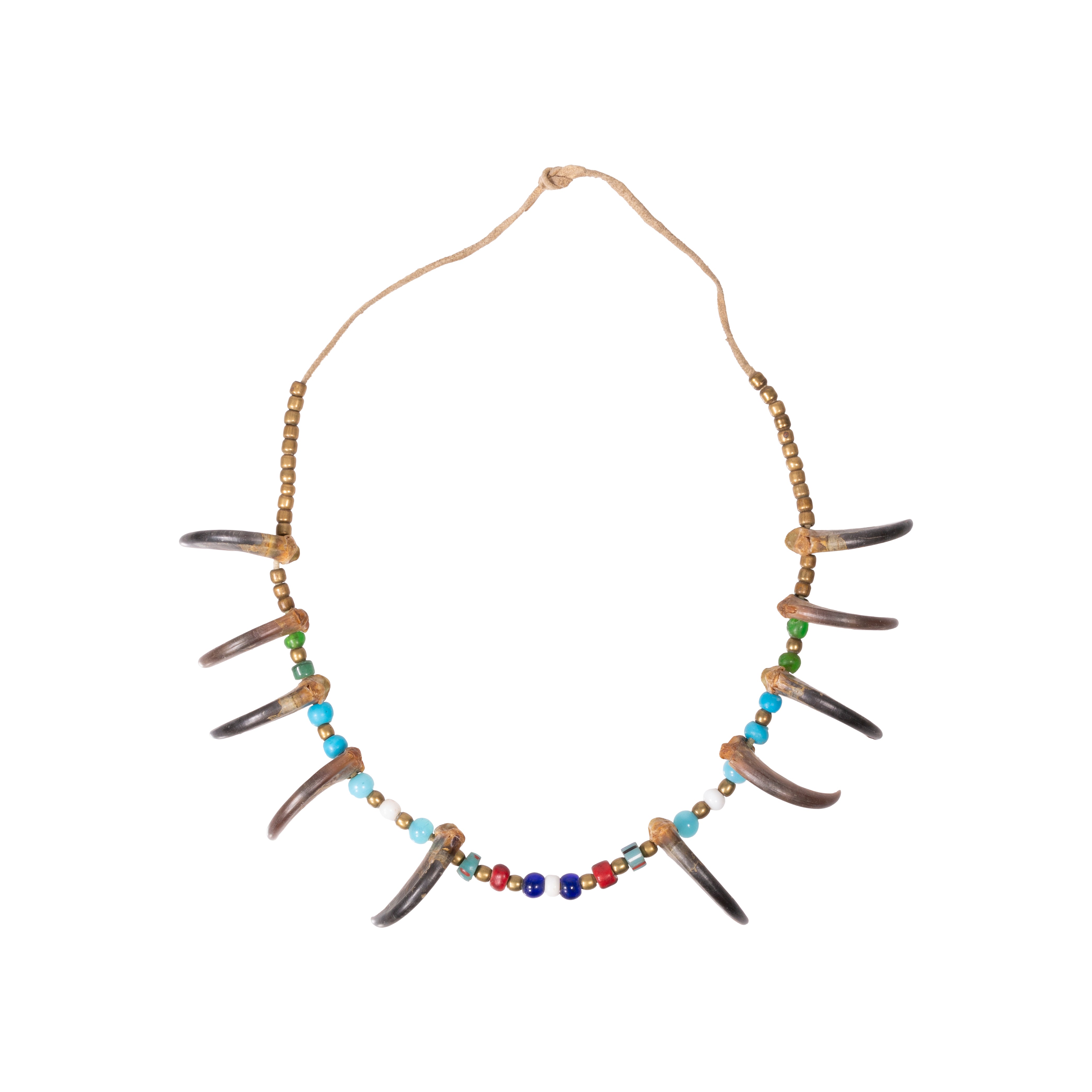 Bear Claw Necklace, Native, Garment, Necklace