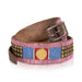 Crow Beaded and Tacked Belt, Native, Garment, Belt