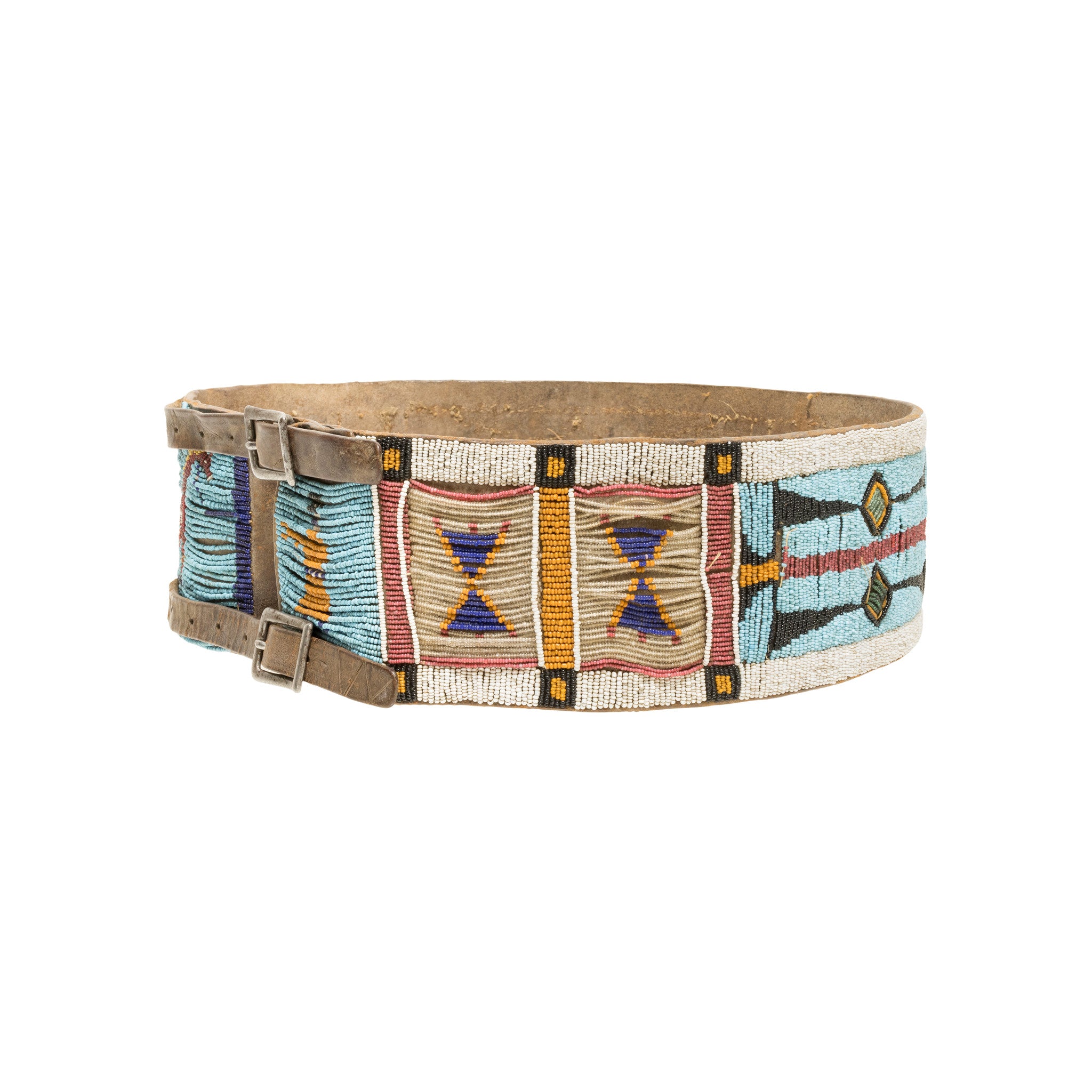 Plateau Beaded Figurative Belt