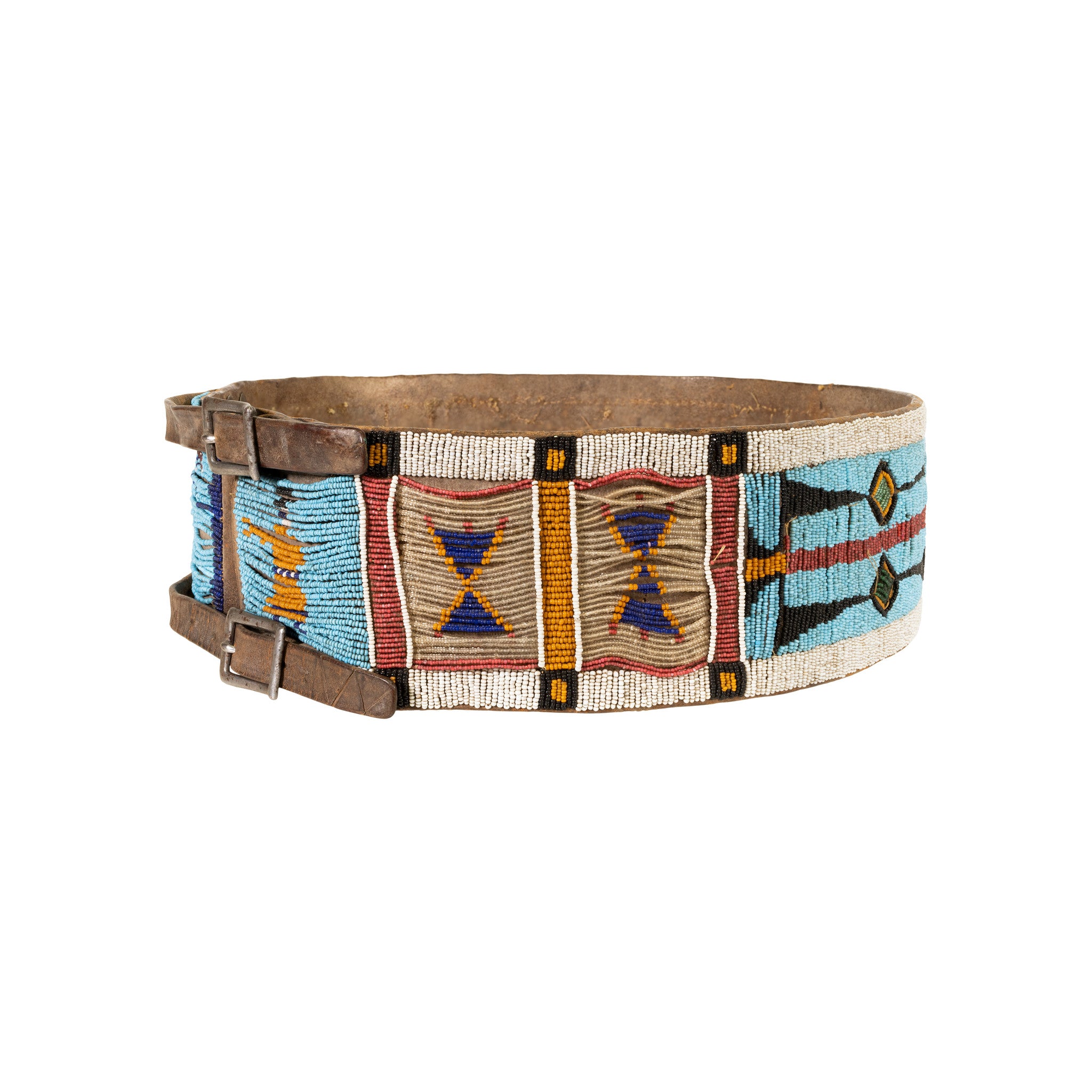 Plateau Beaded Figurative Belt