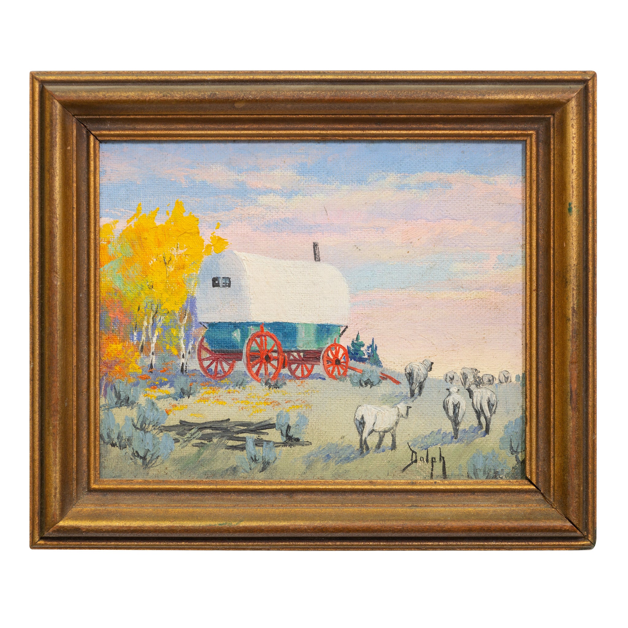 Sheep Wagon by Dorothy Dolph