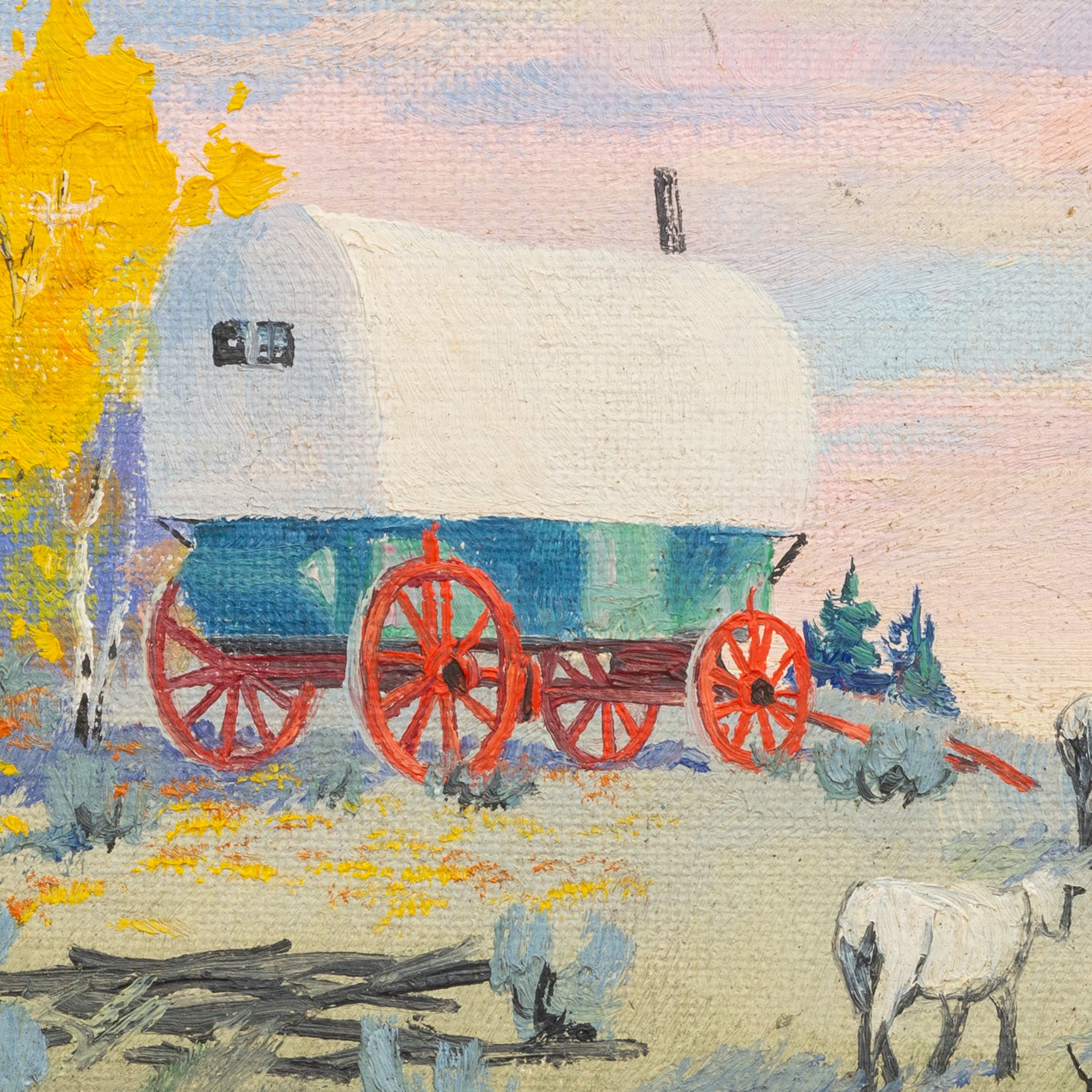 Sheep Wagon by Dorothy Dolph