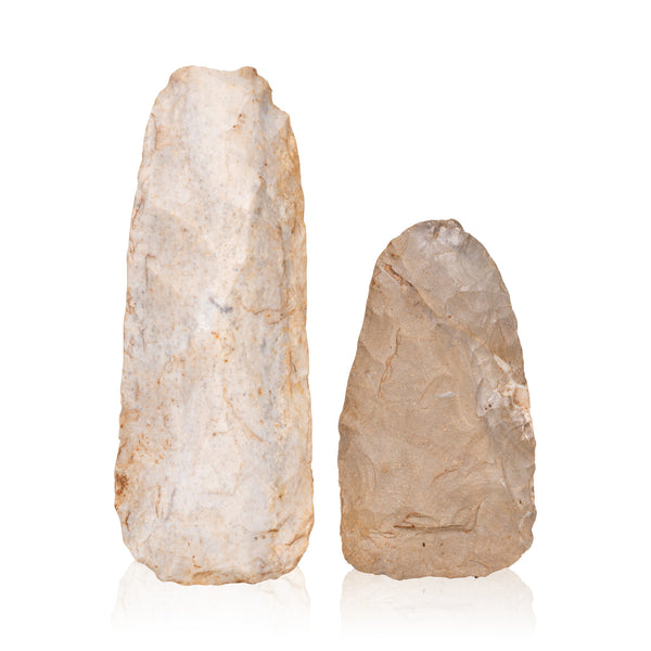 Ohio Adz Pair, Native, Stone and Tools, Adze