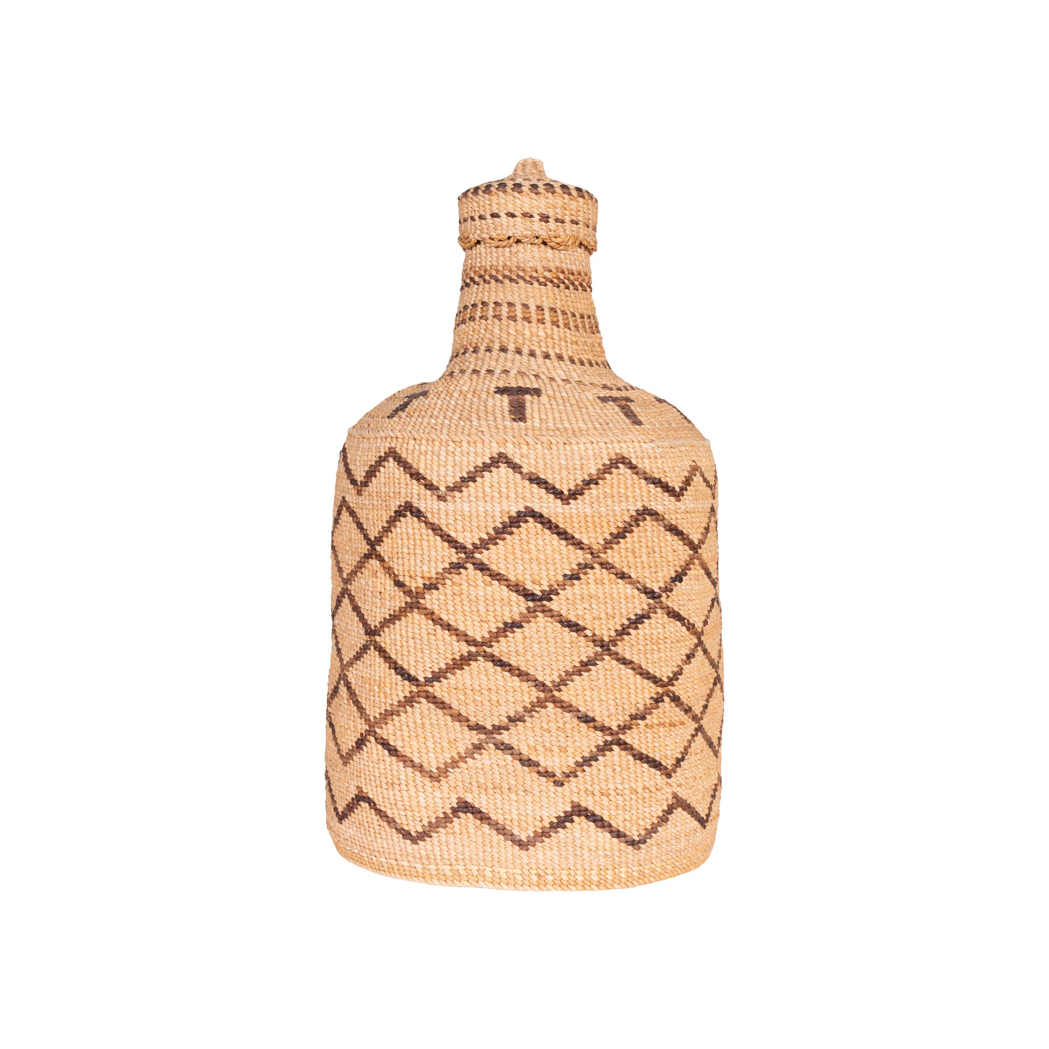 Klamath Basketry Bottle