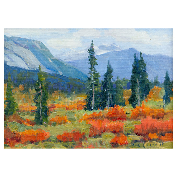 Jasper, October By Stephen (Steve) Elliott, Fine Art, Painting, Landscape
