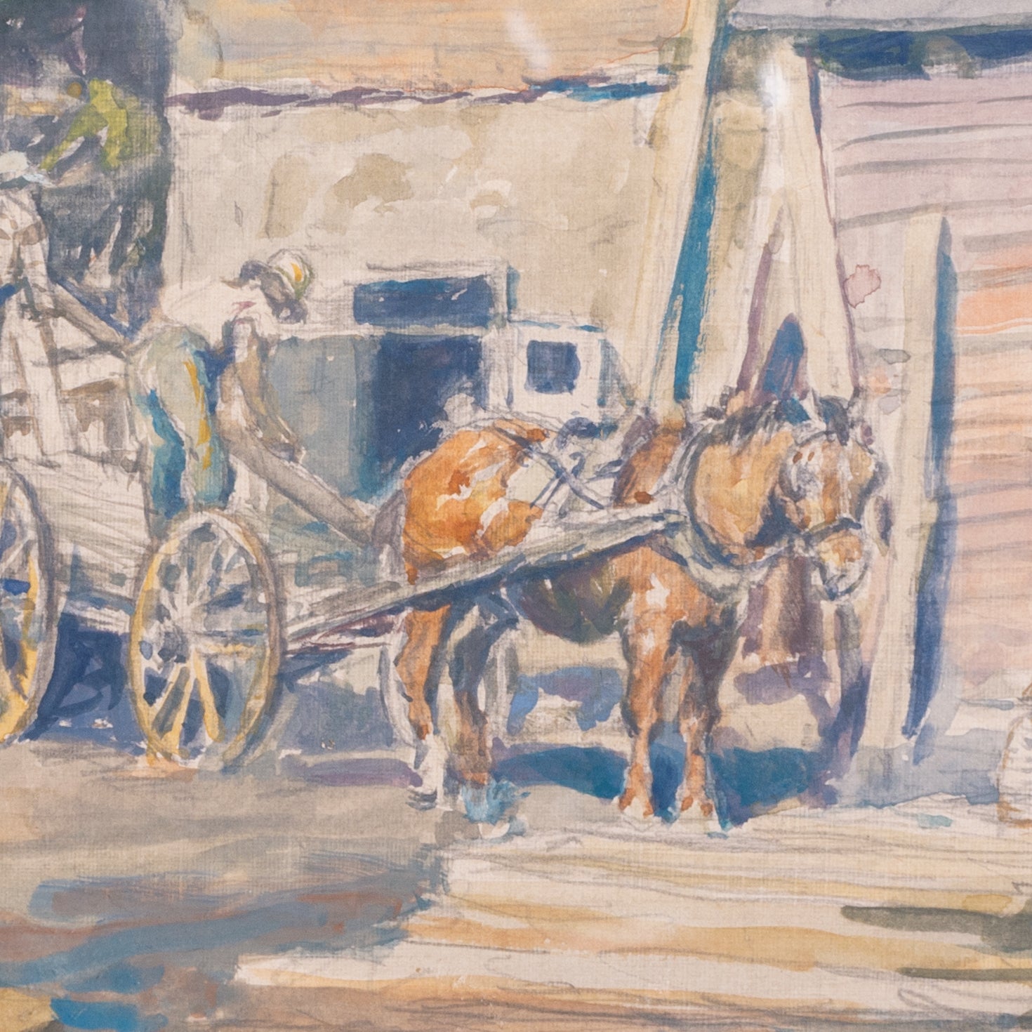 Quebec Sawmill by George Hand Wright