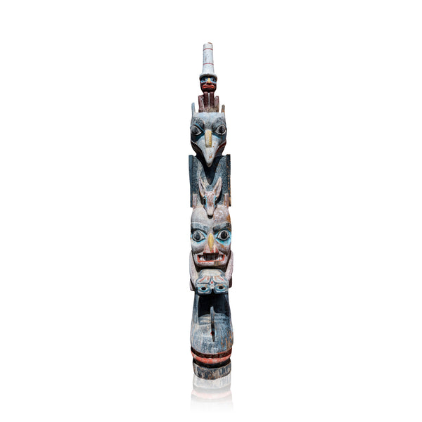 Northwest Totem, Native, Carving, Totem Pole