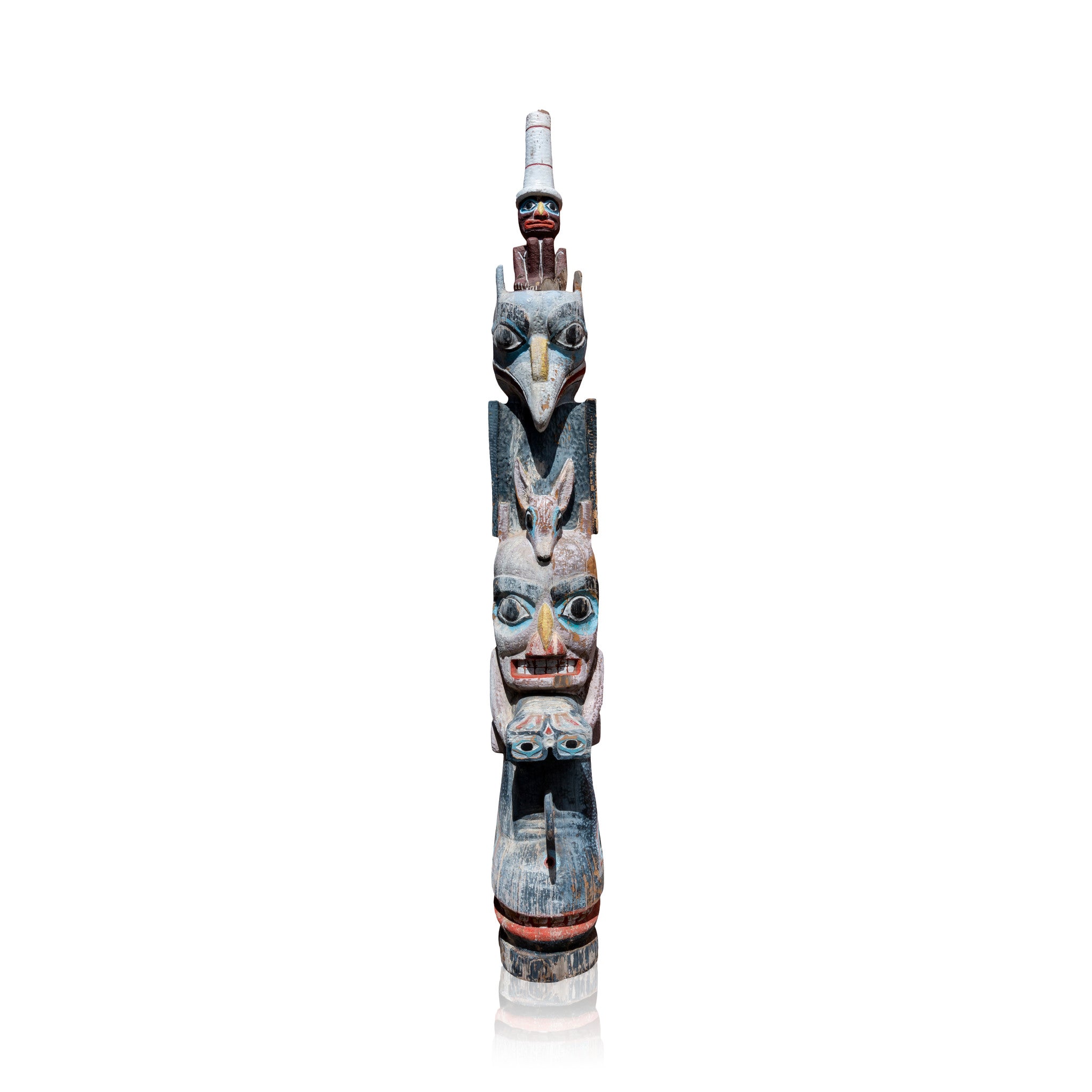 Northwest Totem, Native, Carving, Totem Pole