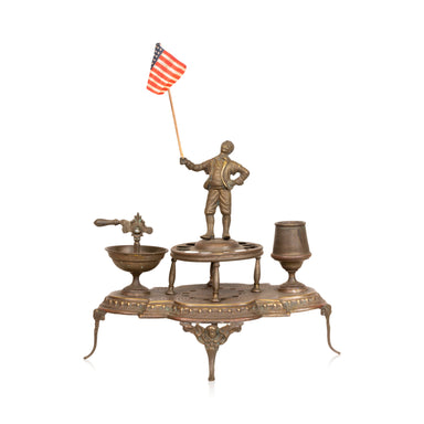 Patriotic Cigar Holder, Western, Tobacciana, Cigar Box