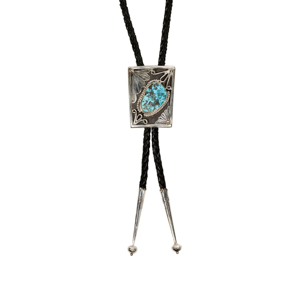Sleeping Beauty Turquoise Bolo, Jewelry, Bolo Necktie, Native