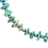 Turquoise and Silver Beaded Necklace