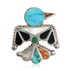 Zuni Thunderbird Ring, Jewelry, Ring, Native