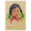 Native Girl by Elizabeth Lochrie, Fine Art, Painting, Native American