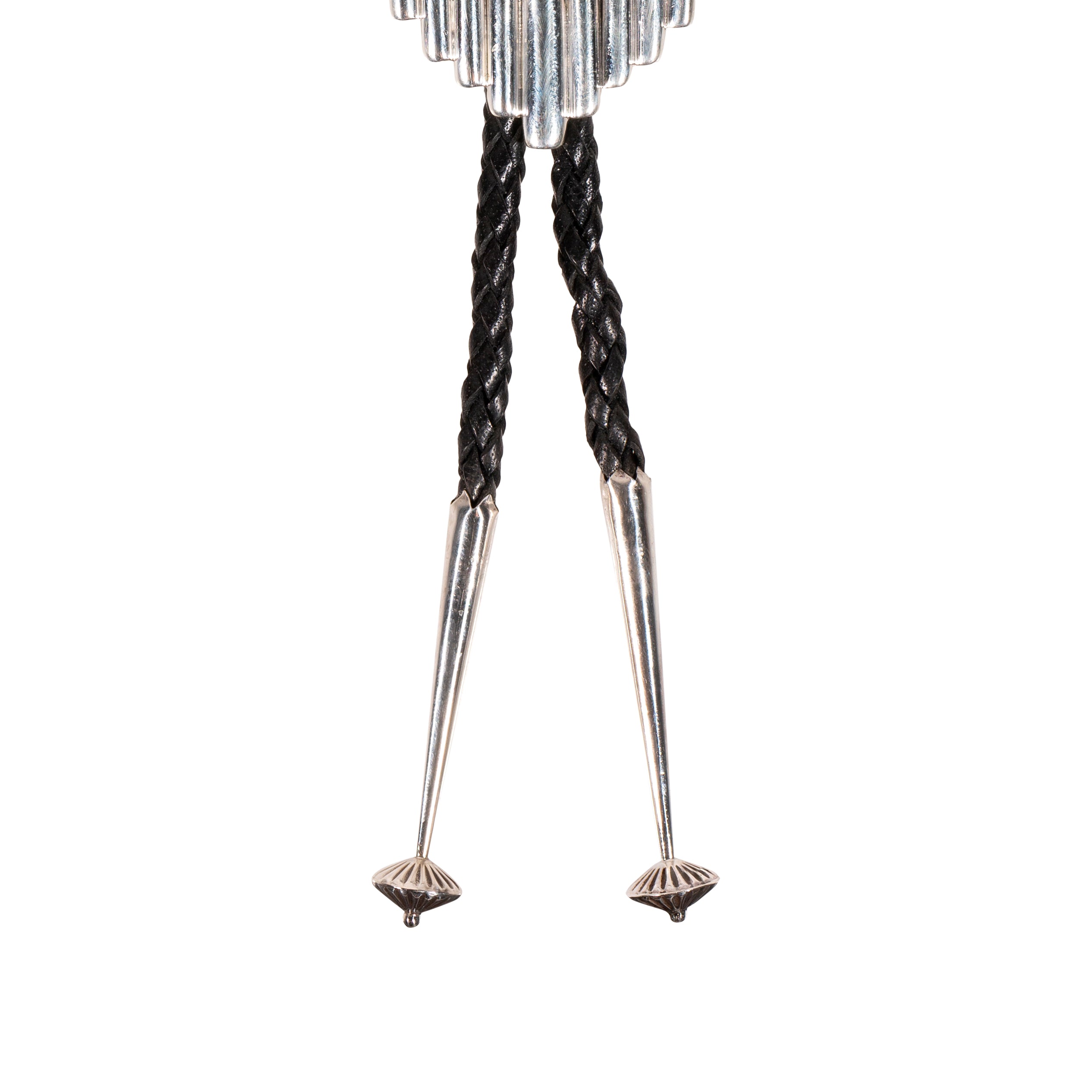 Turquoise and Sterling Bolo Tie