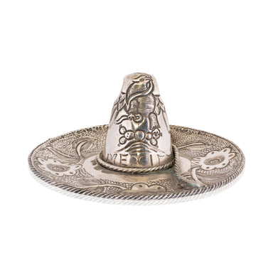 Sterling Sombrero Ashtray, Western, Tobacciana, Other