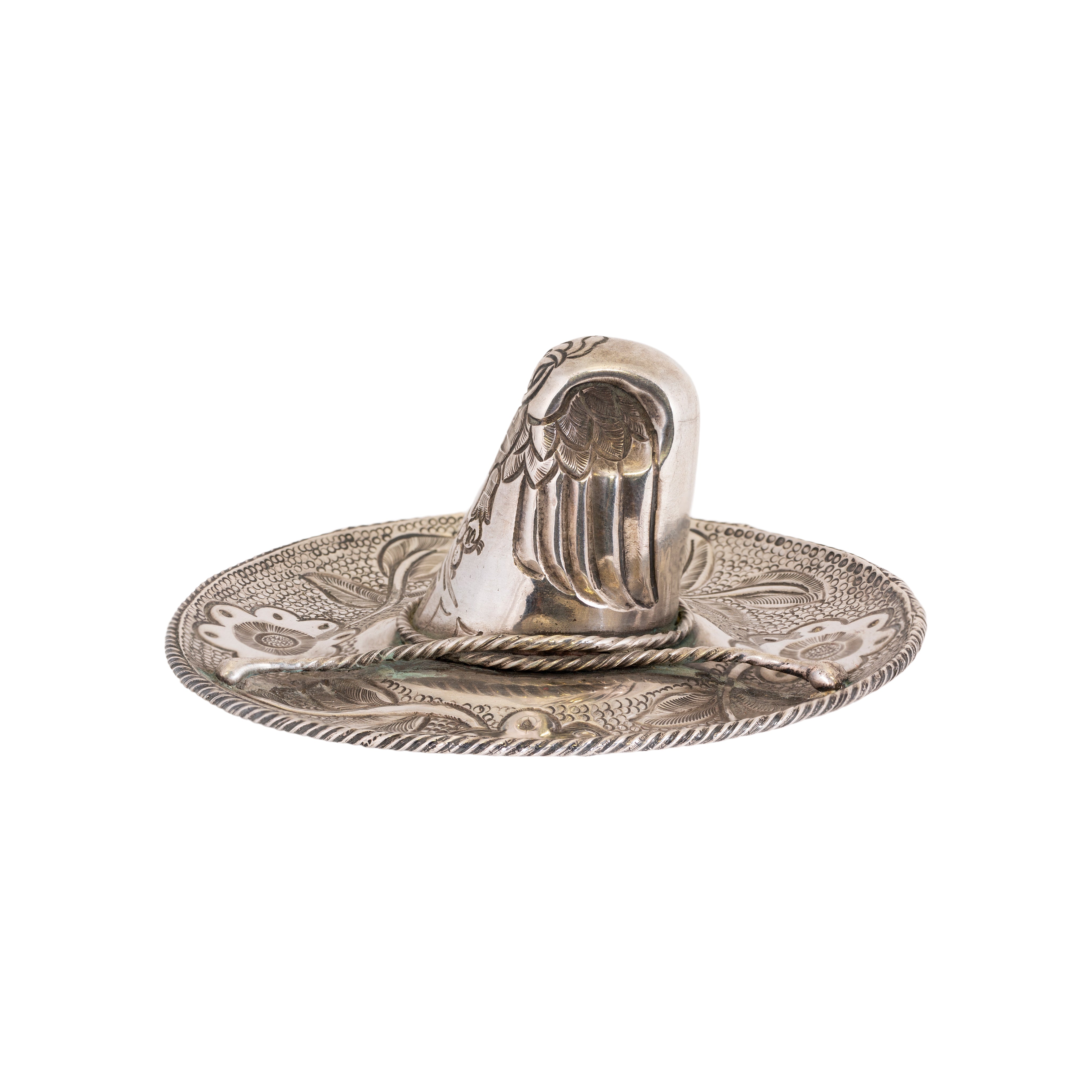 Sterling Sombrero Ashtray