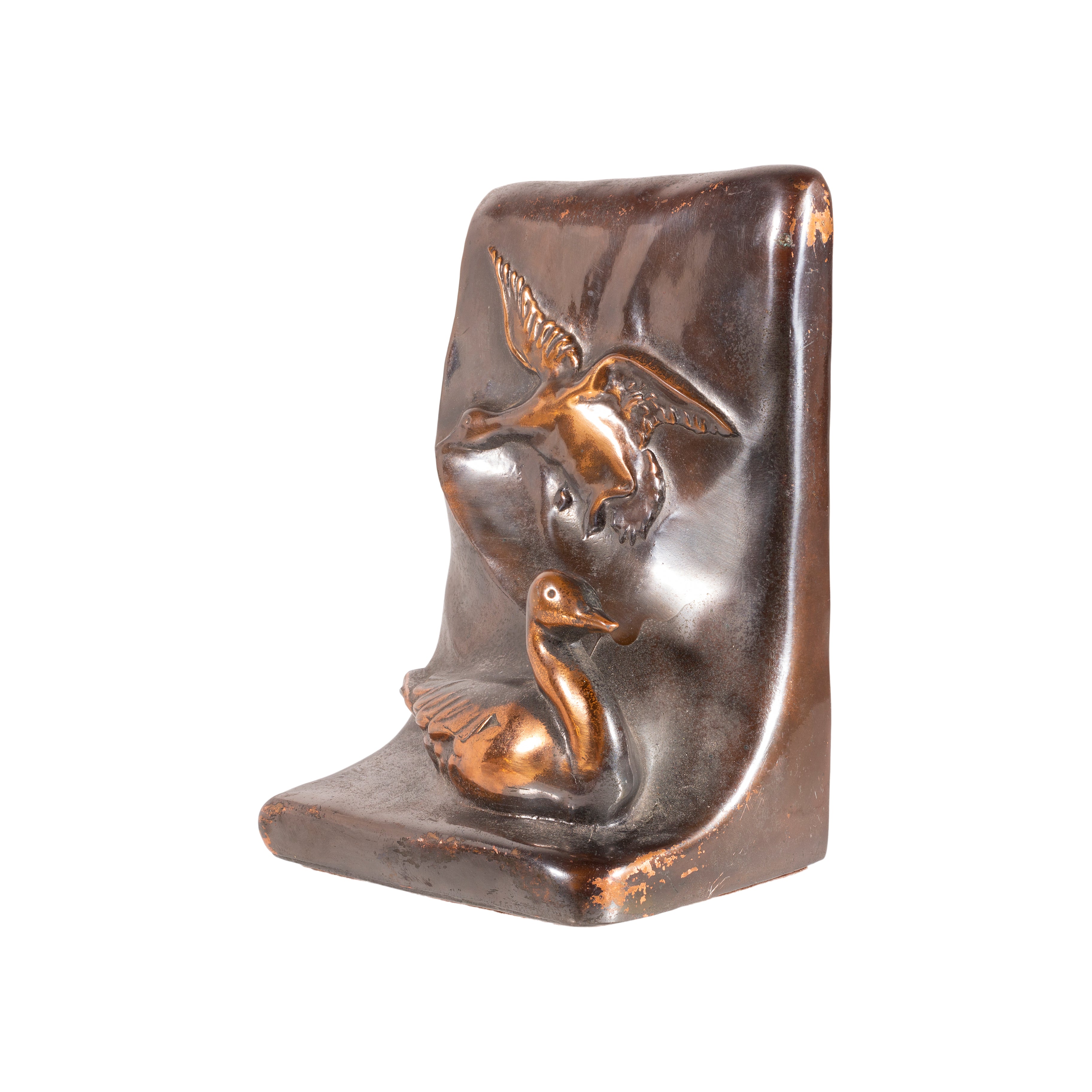 Art Deco Duck Bookends
