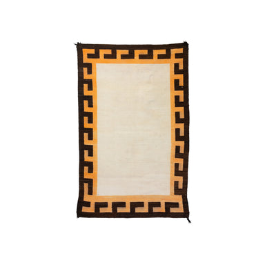 Navajo Crystal Double Saddle, Native, Weaving, Double Saddle Blanket