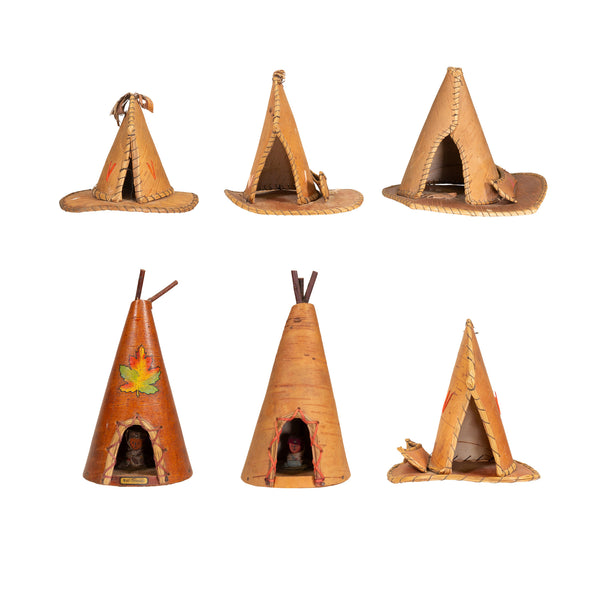 Miniature Teepee Collection, Native, Art, Other