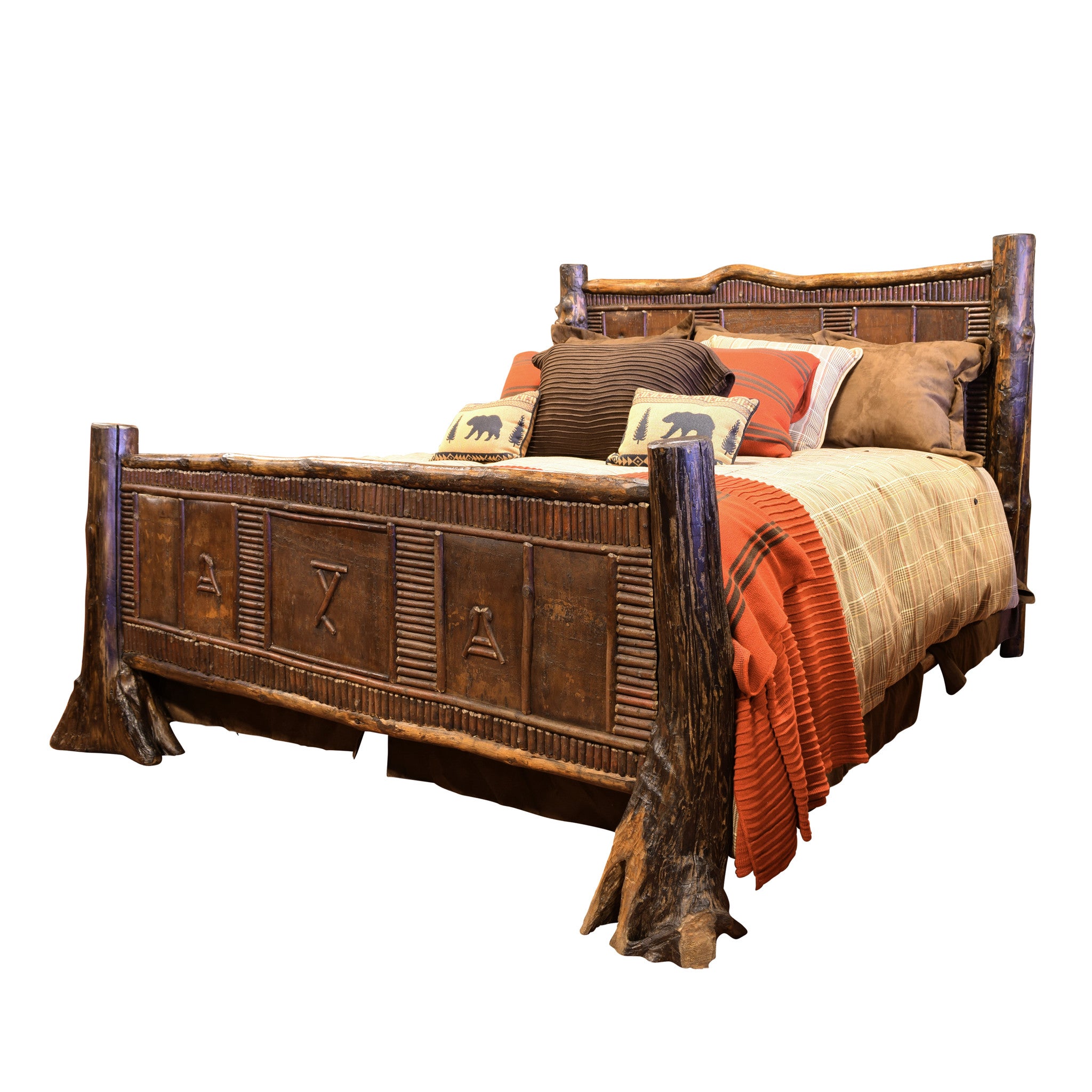 Four Piece California King Size Bedroom Set