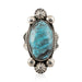 Navajo Chimney Butte Turquoise Ring, Jewelry, Ring, Native