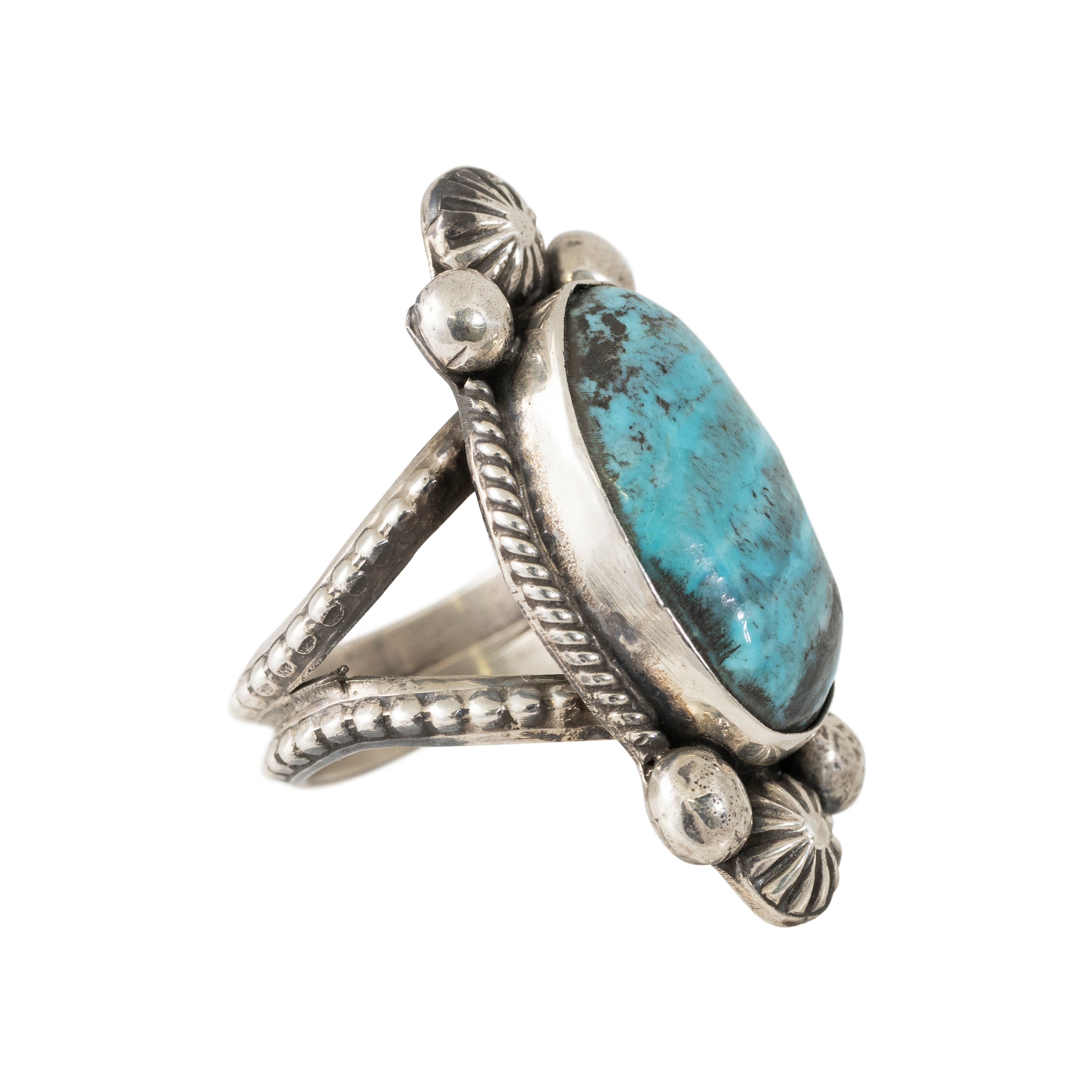 Navajo Chimney Butte Turquoise Ring