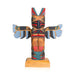 Thunderbird and Frog Totem by Henry Rudick, Native, Carving, Totem