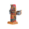 Thunderbird and Frog Totem by Henry Rudick