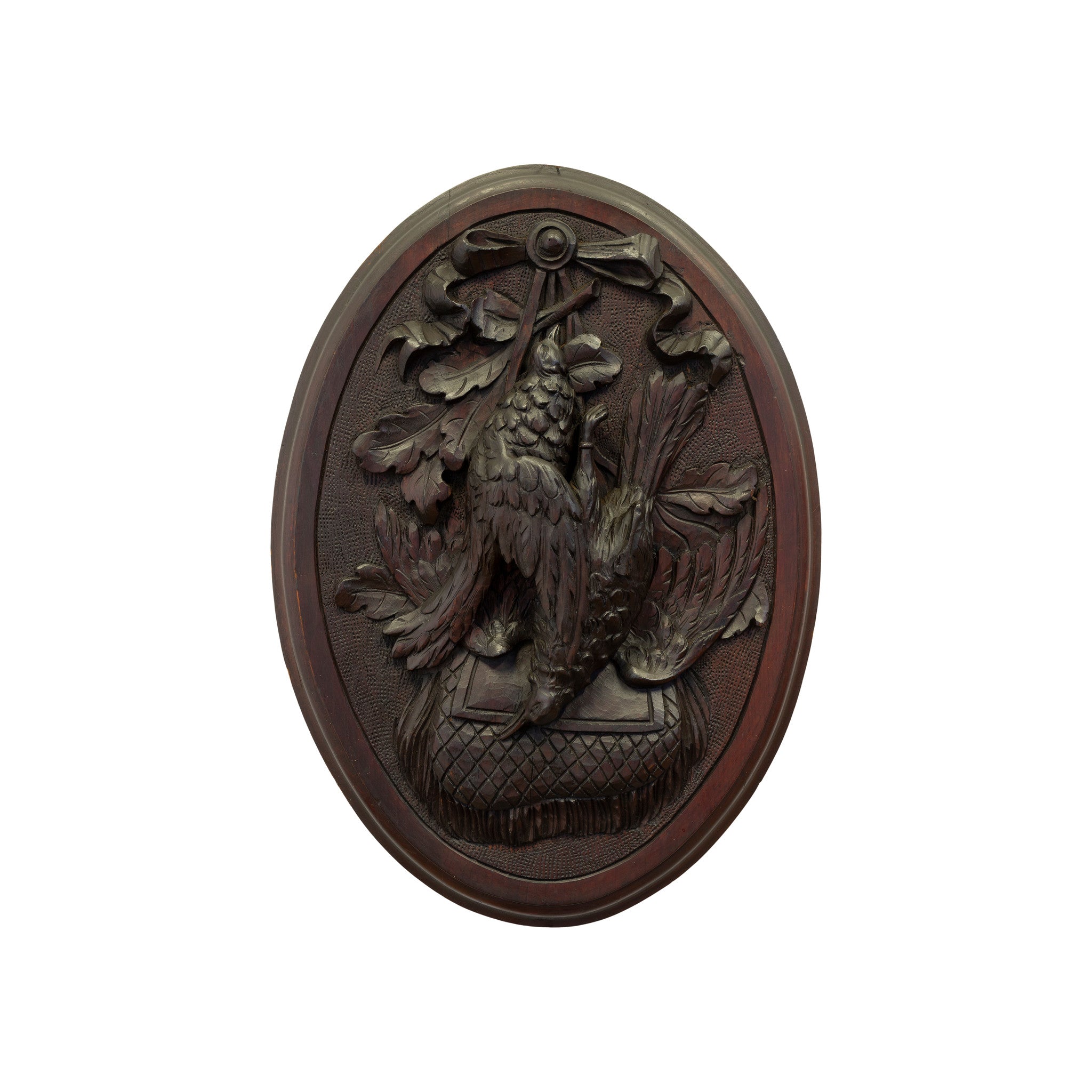 Black Forest Hanging Game and Fish Plaques