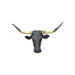 Vintage Wood Carved Steer Head, Furnishings, Decor, Folk Item