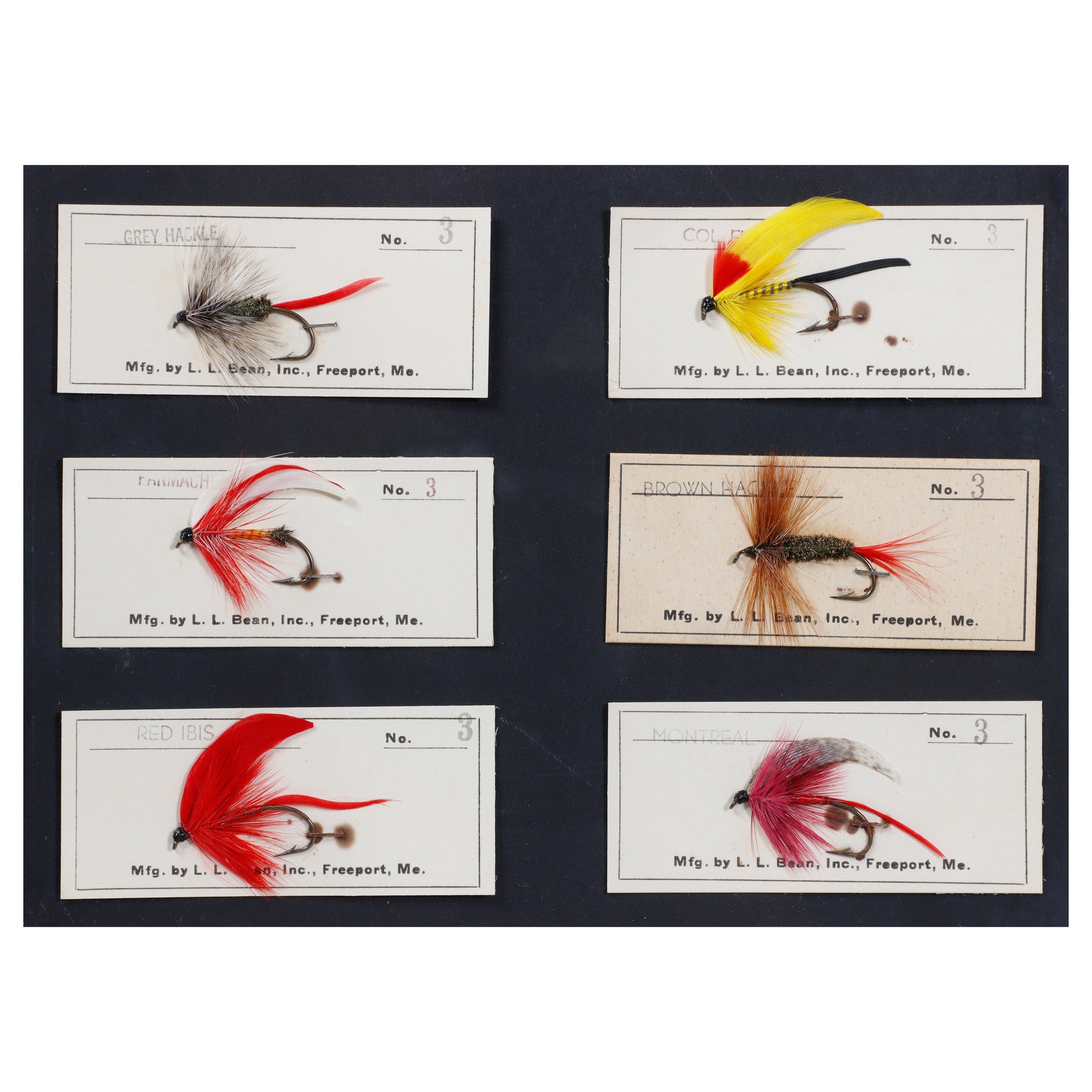 Framed Trout Flies