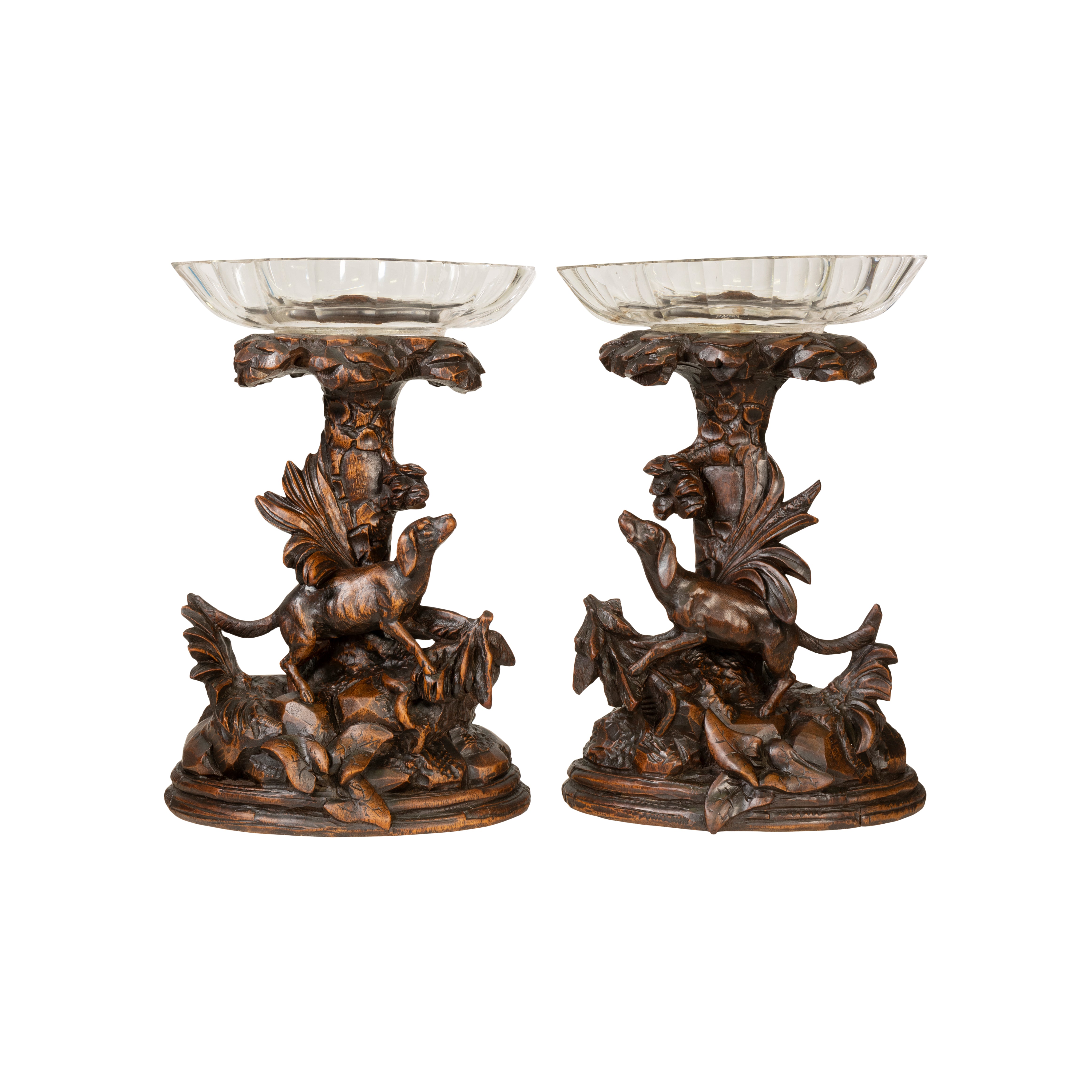 Black Forest Three Piece Clock Set