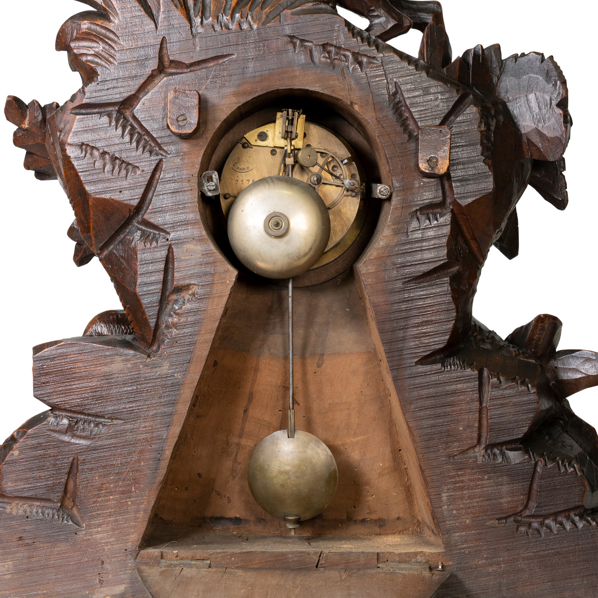 Black Forest Three Piece Clock Set