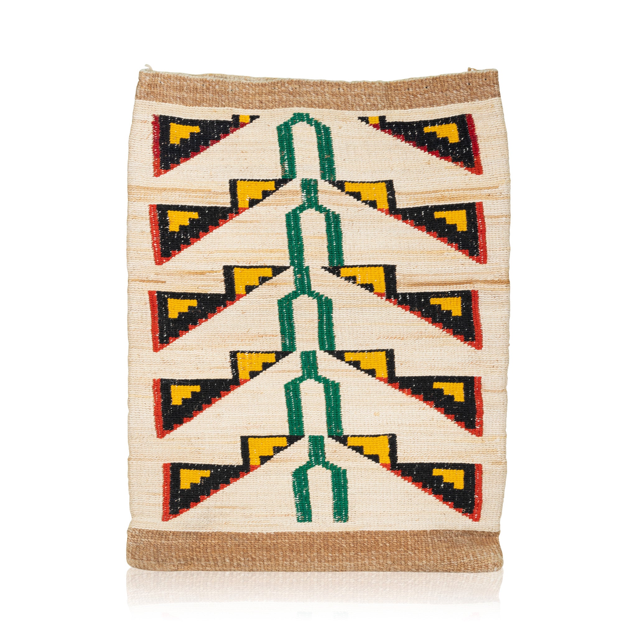 Nez Perce Corn Husk, Native, Basketry, Corn Husk