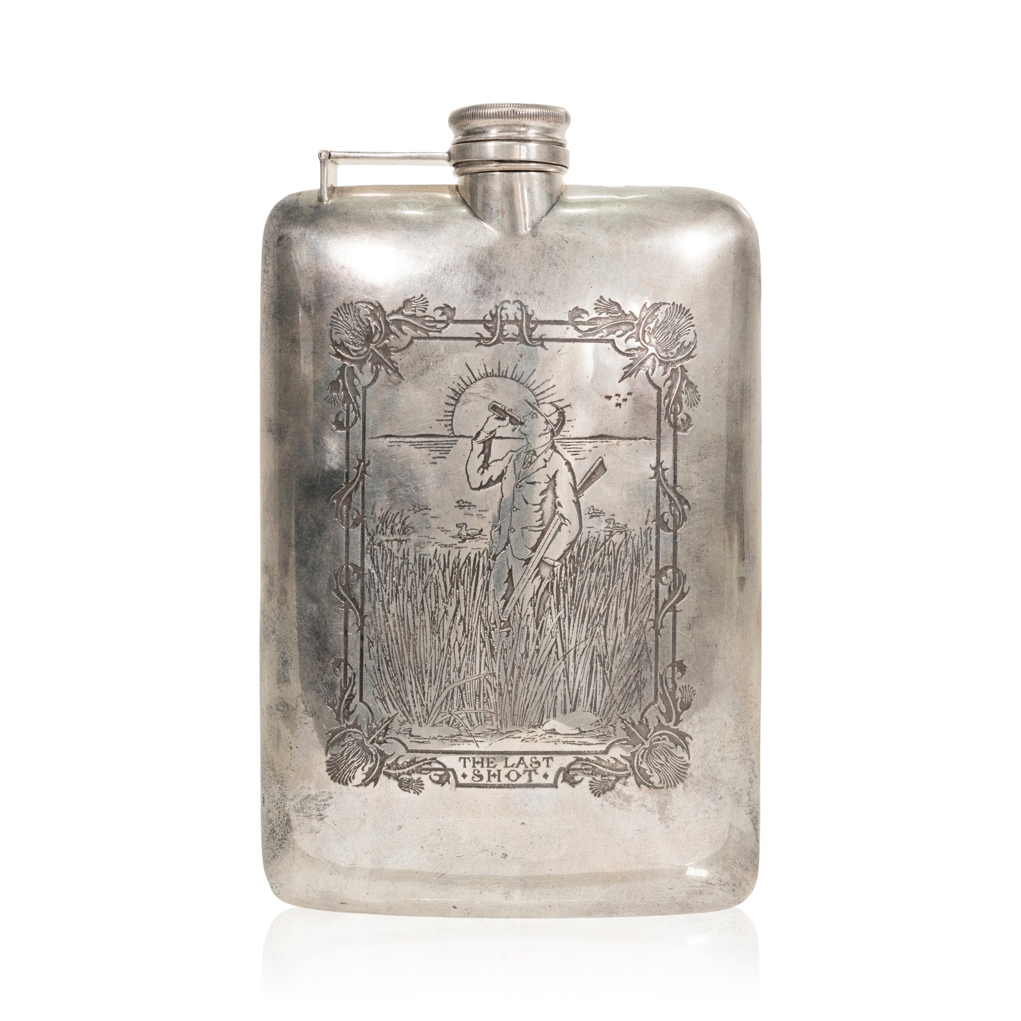 Jacket Hunting Flask, Furnishings, Barware, Flask