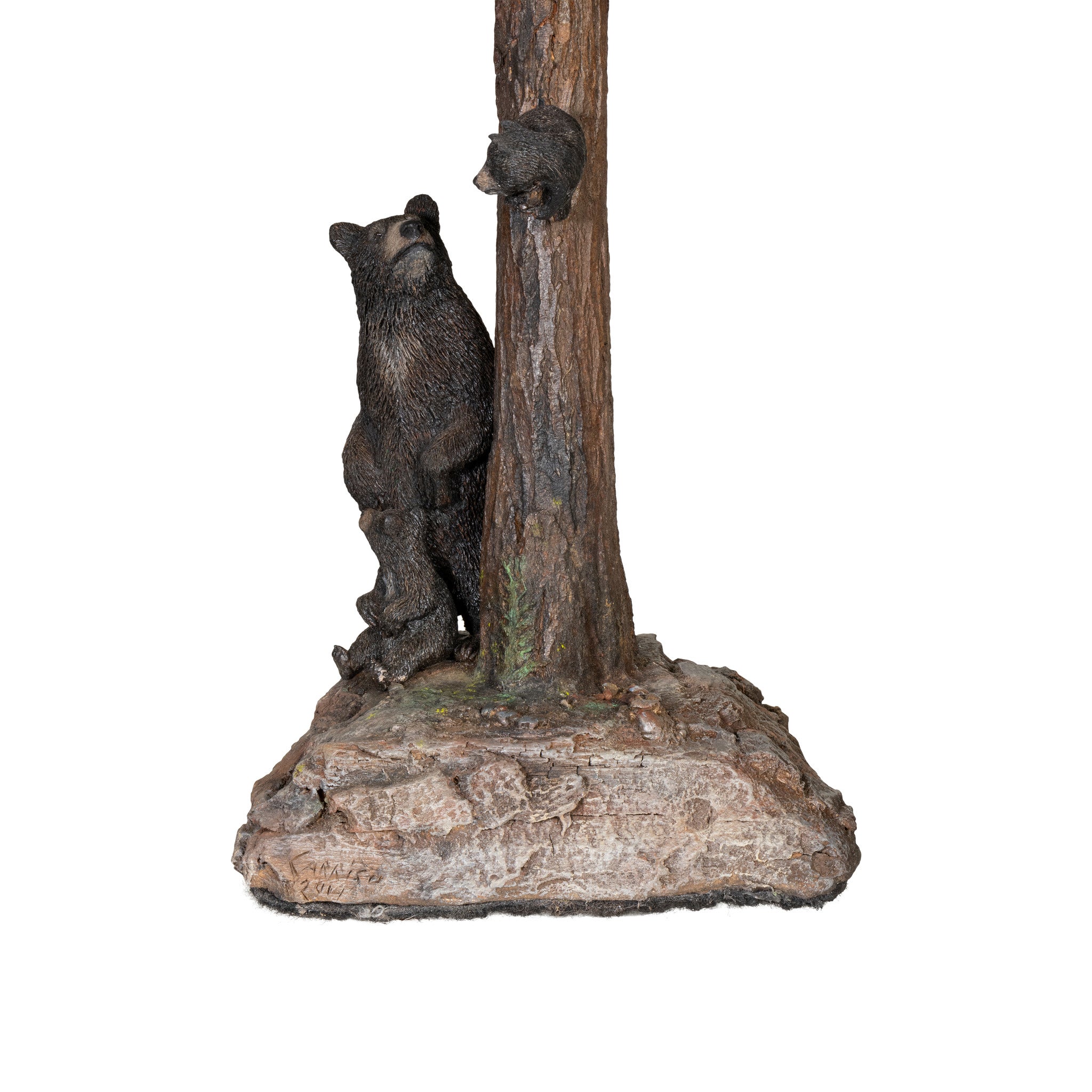 Bear with Cubs Table Lamp