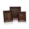 Dark Brown & Black Leather Tabletop Picture Frame - The Dressage, Furnishings, Decor, Picture Frame