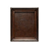 Dark Brown & Black Leather Tabletop Picture Frame - The Dressage