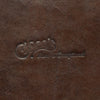 Dark Brown & Black Leather Tabletop Picture Frame - The Dressage